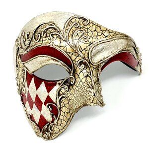 Men Costume Phantom of The Opera Mask Masquerade Party Masks